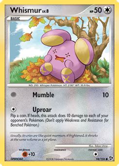 Whismur | Pokédex