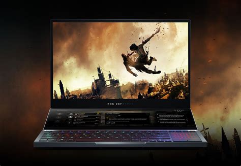 The Amazing ASUS ROG Zephyrus Duo 15 Has a Flip-up Second Screen