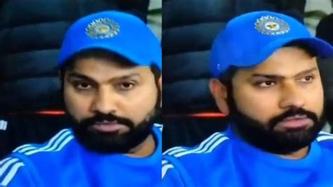 IND VS AFG: Rohit Sharma Seethes In Dressing Room; Livid Reaction To ...