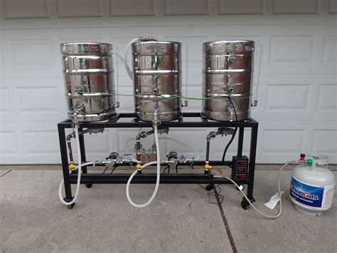 Recently finished building a 10 gallon all grain beer brewing system • /r/pics | Beer brewing ...