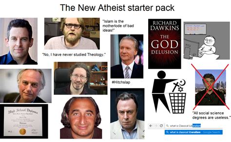 The New Atheist starter pack : starterpacks