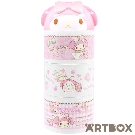 Buy Sanrio My Melody Bottle Style Die-Cut Stacking Bento Box at ARTBOX