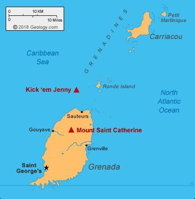 Kick 'em Jenny: One of the most active Caribbean volcanoes