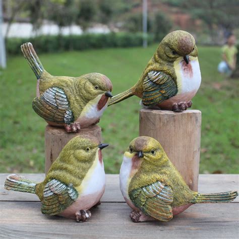 Resin Bird Garden Ornaments - resin decoration