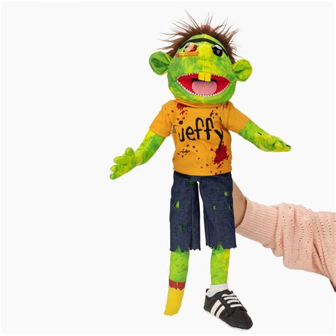 SML Plush Zombie Jeffy Plush, Soft Hand Puppet Plush for Kids - Walmart.com