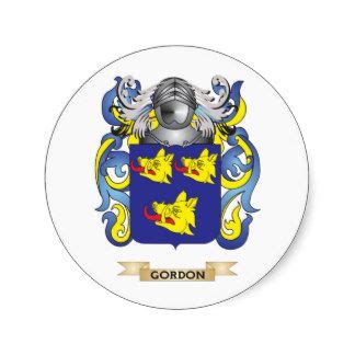 Gordon Family Crest Stickers, Gordon Family Crest Sticker Designs | Family crest, Coat of arms ...