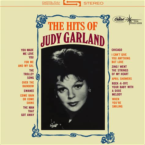 Judy Garland Discography: The Hits Of Judy Garland