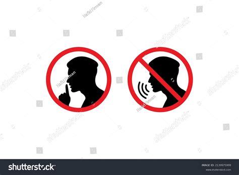 71,551 Silence Symbol Images, Stock Photos & Vectors | Shutterstock