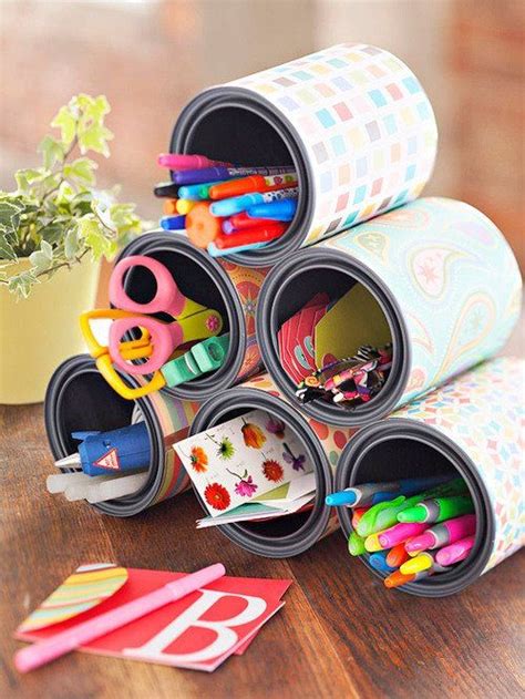 15 Creative Crafts Made from Recycled Household Items | Crafts, Craft ...