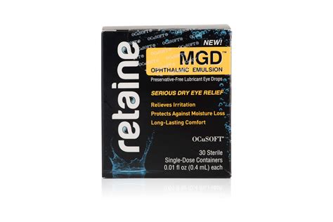 Retaine® MGD™ Ophthalmic Emulsion - Relief for Severe Dry Eyes