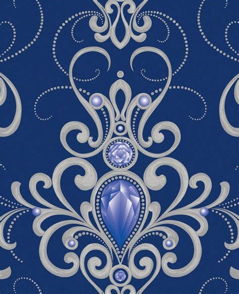 Blue Damask Wallpapers - Top Free Blue Damask Backgrounds - WallpaperAccess