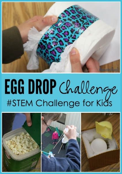 Egg Drop Experiment - #STEM Challenge for Kids