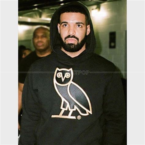 Drake Owl Hoodie | Drake Owl Black & Green Hoodie