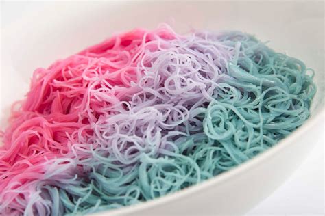 Edible Science: Multi-coloured unicorn noodles for kids | Grow Your Own ...