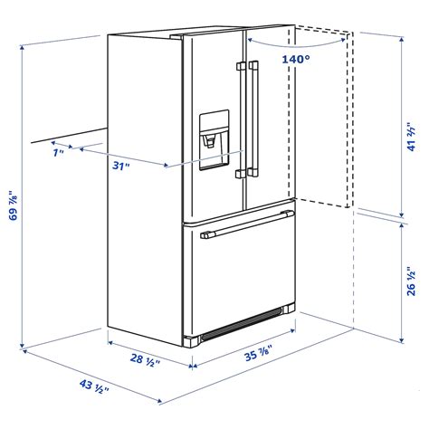 Refrigerator Sizes: How To Measure Fridge Dimensions, 45% OFF