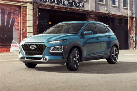 What are the Exterior Color Options of the 2018 Hyundai Kona?