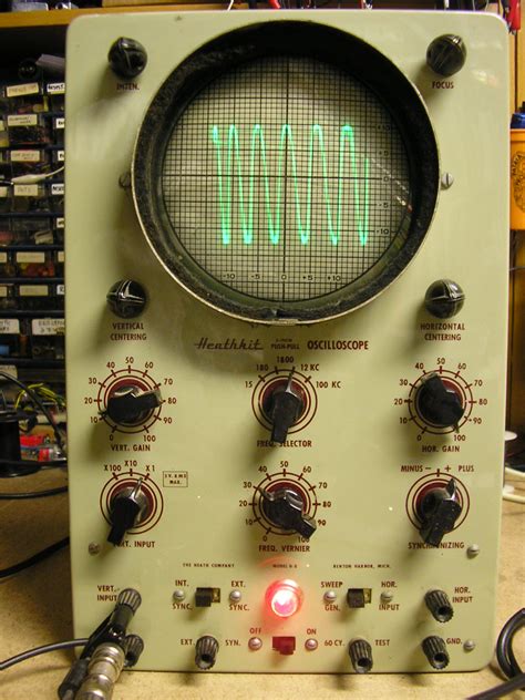 Ancient Heathkit Oscilloscope | N6CC