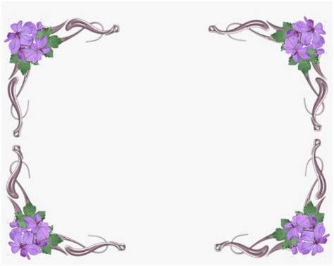 Download Purple Flowers Without Background By Missesambervaughn ...