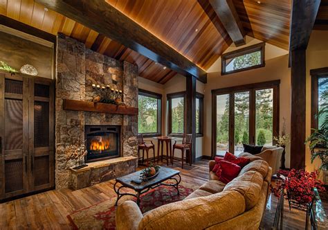 17 Stunning Rustic Living Room Interior Designs For Your Mountain Cabin