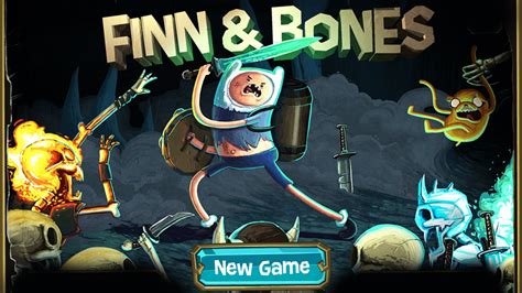 Finn and Bones | Play Adventure Time Games Online