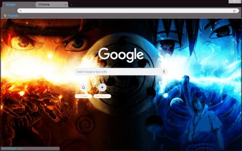 NARUTO Chrome Theme - ThemeBeta