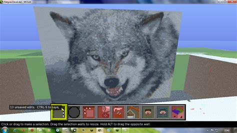 [RT Pixel Art's]Wolf Minecraft Map