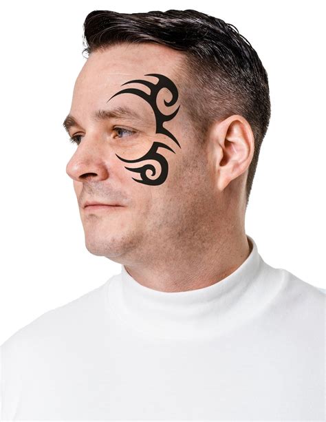 Mike Tyson Tribal Temporary Tattoo Stu the Hangover Movie - Etsy