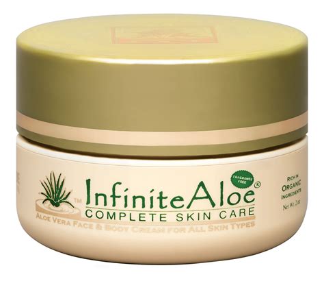 Infinite Aloe Fragrance Free Aloe Vera Face & Body Cream ingredients (Explained)