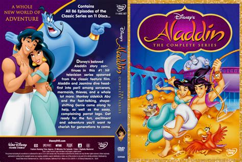 Aladdin: Complete Series dvd cover (1994-95) R1 Custom