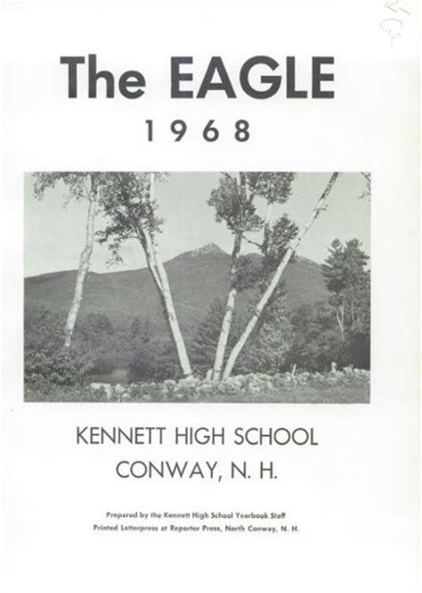 Explore 1968 Kennett High School Yearbook, Conway NH - Classmates