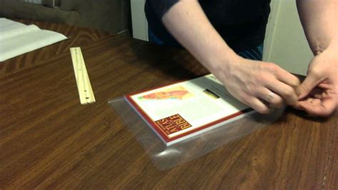 How to Laminate a Book Cover - YouTube