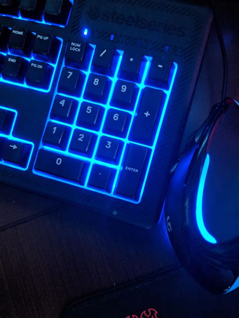 My keyboard and mouse have the exact same blue LED even though they are made by two completely ...