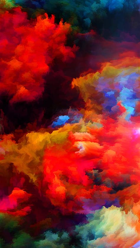 1080P free download | Radiant Abstract Two, abstract, blue, clouds, dark, green, radiant, red ...