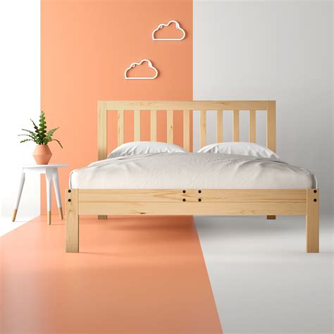 Union Rustic Aidee Solid Wood Platform Bed & Reviews | Wayfair