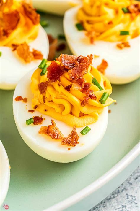 Deviled Eggs with Bacon (5 Ingredients) Take Two Tapas