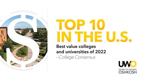 UWO ranked among top 10 on list of best value colleges and universities - UW Oshkosh Today ...