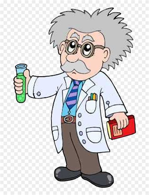 Scientist Cartoon Clip Art - Scientist Clipart - Free Transparent PNG Clipart Images Download