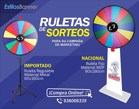 Estilos Banner - Ruletas publicitarias portatiles en Lima