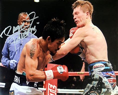 MANNY PACQUIAO vs. RICKY HATTON (10x8) G