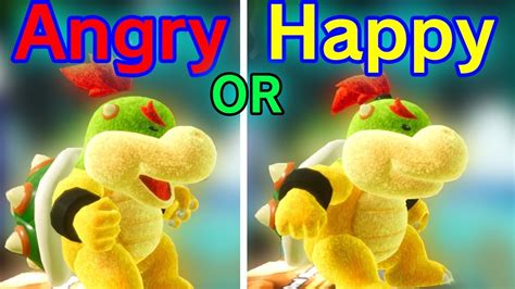 Make Baby Bowser Angry Vs Baby Bowser Happy - All Choices in Yoshi's Crafted World Cutscenes ...