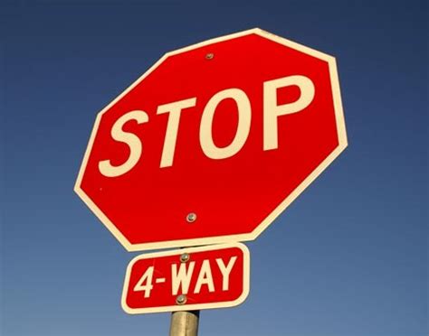 VWVortex.com - Why Are 4-Way Stop Signs Almost Always Labelled but 2-Way Stop Signs Usually Aren't?