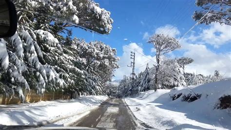 Snow in Lebanon - YouTube