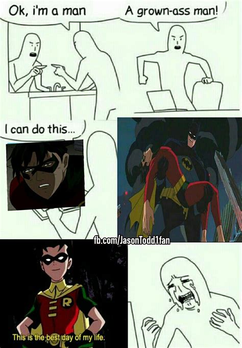 Under the Red Hood meme | Batman funny, Dc comics artwork, Jason todd