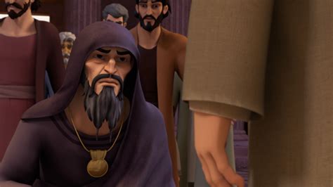 Superbook Video - Clip - Peter Confronts Simon the Sorcerer - Watch Online