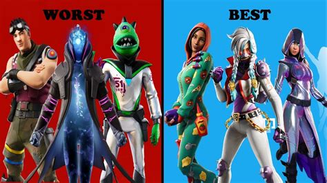 Fortnite - EVERY SEASON X SKIN RANKED - Worst to Best Season 10 Skins ...