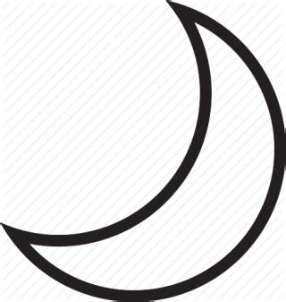 Moon Icon, Transparent Moon.PNG Images & Vector - FreeIconsPNG