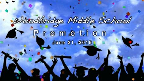 Woodbridge Middle School, Promotion: 2019 - YouTube