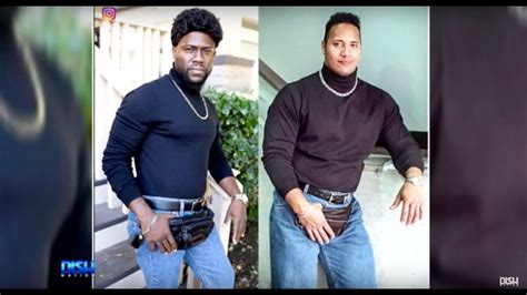 Kevin Hart As The Rock Costume