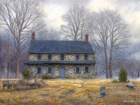 The Old Farmhouse Painting by Chuck Pinson - Fine Art America