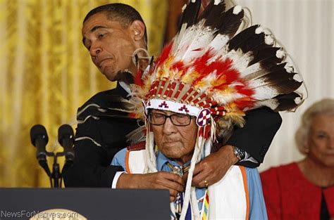 Joe Medicine Crow, last Crow War Chief, receives Presidential Medal of ...